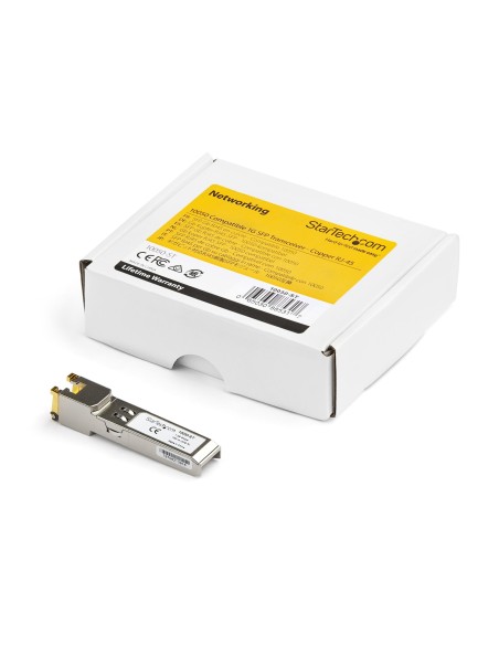 StarTech.com Módulo transceptor SFP compatible con el modelo 10050 de Extreme Networks - 10 100 1000Base-TX