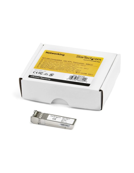 StarTech.com Módulo transceptor SFP+ compatible con el modelo FET-10G de Cisco - 10GBase-SR