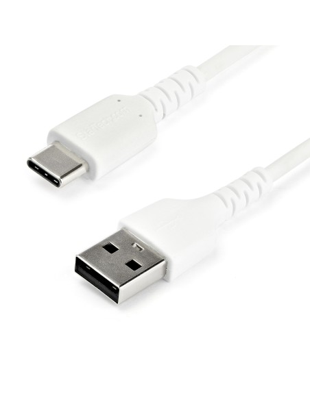 StarTech.com Cable usb 2.0 tipo-a macho a usb tipo-c macho 2m blanco RUSB2AC2MW