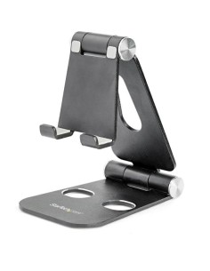StarTech.com Soporte para tablet y smartphone universal multiangulo de aluminio negro USPTLSTNDB
