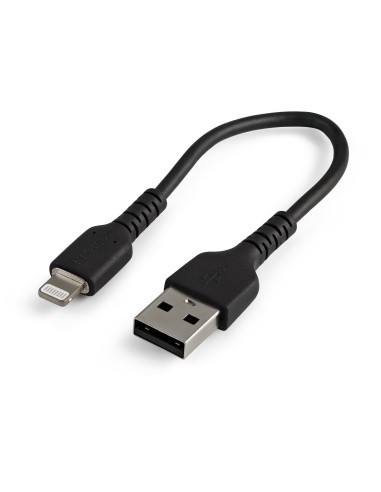 Cable StarTech.com usb tipo-a macho a lightning macho 0.15m negro RUSBLTMM15CMB