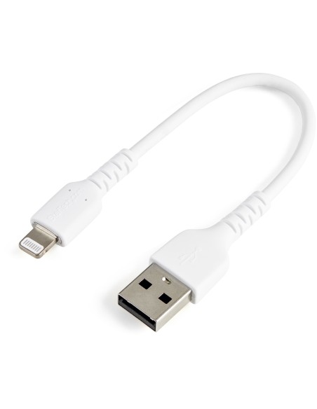 Cable StarTech.com usb tipo-a  macho a lightning macho 0.15m blanco RUSBLTMM15CMW