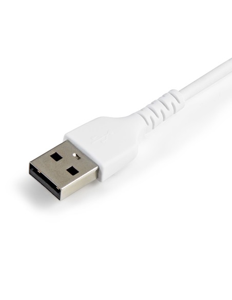 Cable StarTech.com usb tipo-a  macho a lightning macho 0.15m blanco RUSBLTMM15CMW