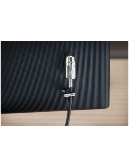 Kit de seguridad kensington con candados para ordenador de sobremesa y perifericos 2.0 negro plata K64424WW