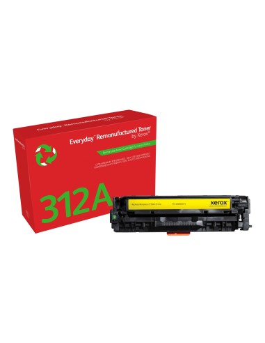 Toner xerox amarillo everyday compatible con hp CF381A equivalente de 2700 paginas 006R03819