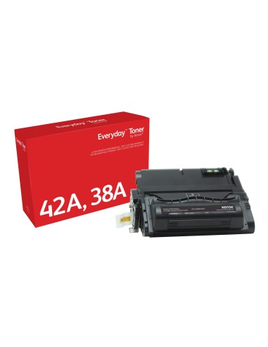Toner xerox everyday compatible hp Q5942A Q1338A 10000 paginas negro 006R03662
