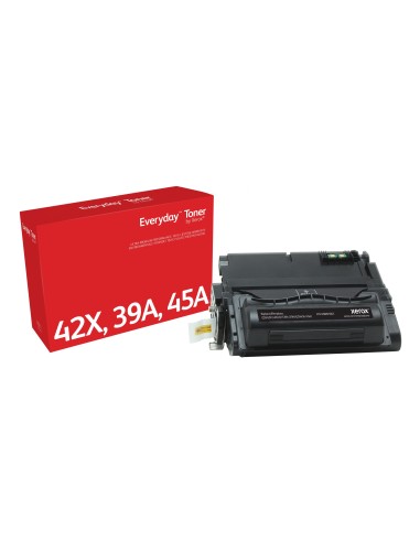Toner xerox mono everyday compatible hp Q5942X Q1339A Q5945A 20000 paginas negro 006R03663