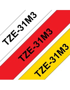 Cinta para impresora de etiquetas tze brother 8m TZe31M3