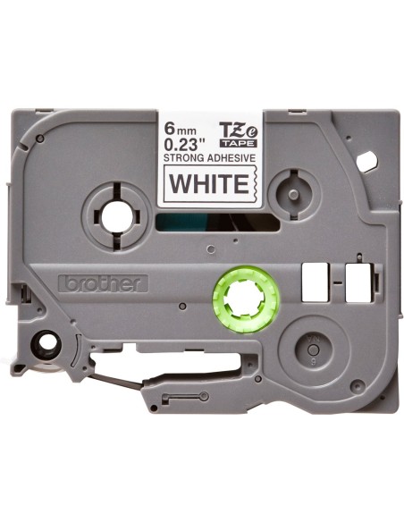 Cinta para impresora de etiquetas TZ brother negro 8m TZeS211