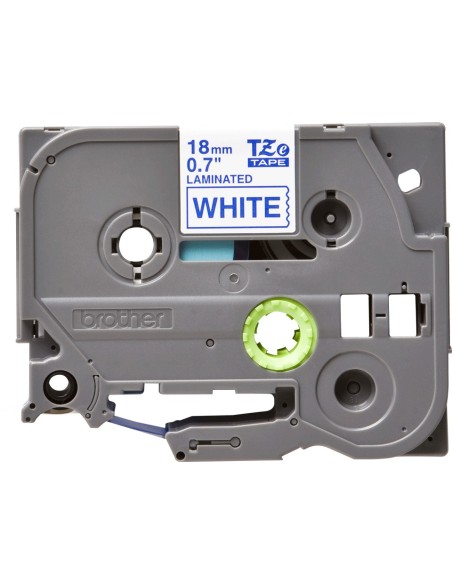 BROTHER TZe cinta para impresora de etiquetas Azul sobre blanco