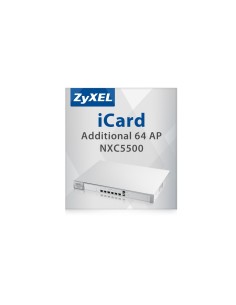 Zyxel iCard 64 AP NXC5500 Actualizasr