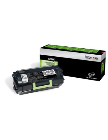 Lexmark 522H toner 1 pieza Original Negro