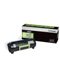 Lexmark 602H toner 1 pieza Original Negro