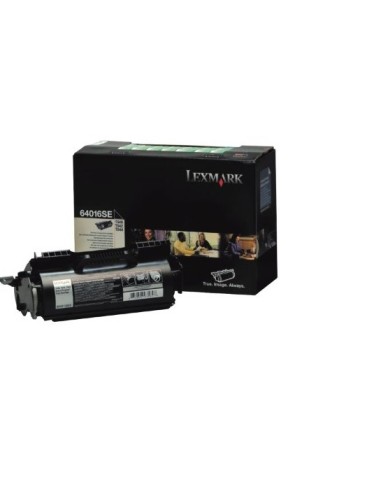 Toner lexmark T64x return programme cartridge original negro 64016SE