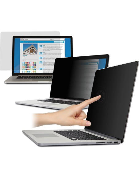 V7 Privacy Filter for Notebook 14P - Relación de aspecto 16 9 Negro