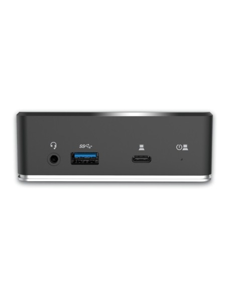 V7 Docking Station universal USB-C con HDMI dual, audio combinado de 3,5 mm, Gigabit Ethernet, 3 puertos USB 3.1 y PD de 85W