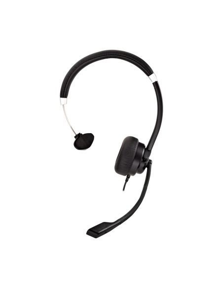 V7 Los auriculares Deluxe Mono USB con micrófono HU411