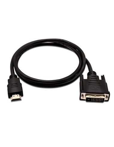 V7 Cable de video HDMI tipo A (Estandar) macho a DVI-D macho 1 m Negro