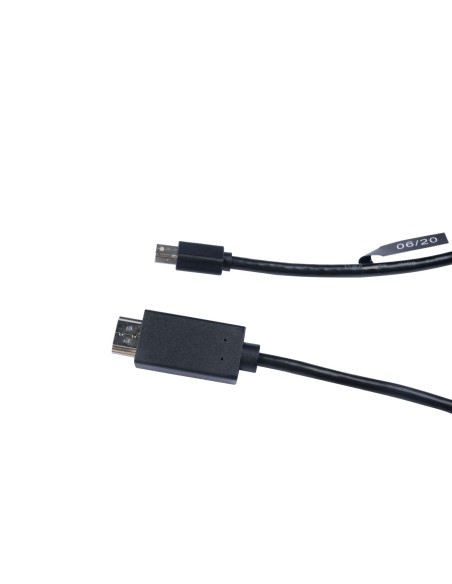 V7 Cable de video Mini DisplayPort Macho a HDMI Macho 2 m 6.6ft Negro