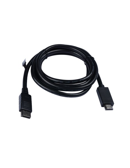 V7 Cable de vÍ­deo con conector DisplayPort macho a HDMI macho 2 m 6.6ft Negro