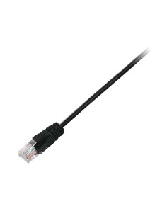 V7 Cable de red RJ-45 Cat6 U UTP (UTP) Macho Macho 0,5 m Negro