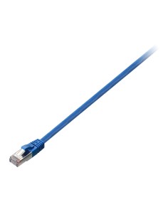 V7 Cable de red RJ-45 blindado Cat6 S FTP (S-STP) Macho Macho, 5 m Azul