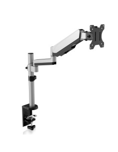 V7 Soporte para monitores con ajuste manual 32P Plata