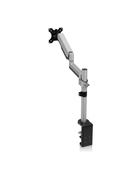 V7 Soporte para monitores con ajuste manual 32P Plata