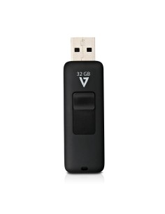 V7 VF232GAR-3E unidad flash USB 32 GB USB tipo A 2.0 Negro