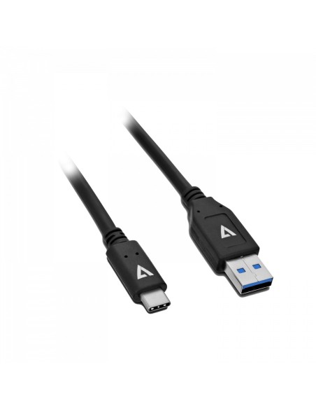 V7 Cable USB con conector USB 2.0 A macho a USB-C macho 2 m 6.6ft Negro