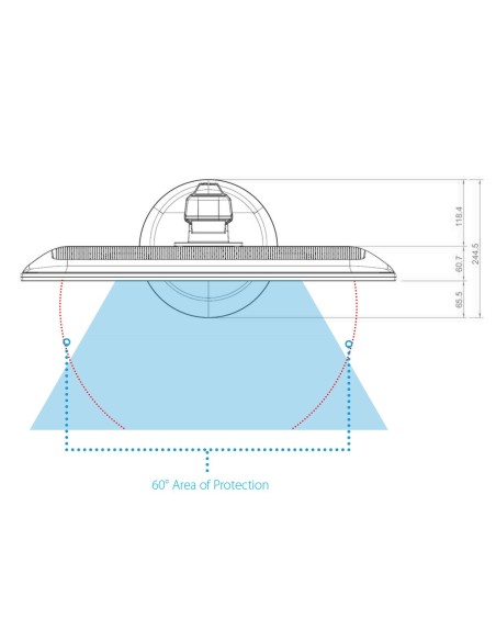 V7 filtro para monitor Filtro de privacidad para pantallas sin marco 24P