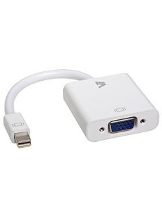 V7 Adaptador de vÍ­deo con conector Mini DisplayPort macho a VGA (D-sub) hembra 0,17 m Blanco
