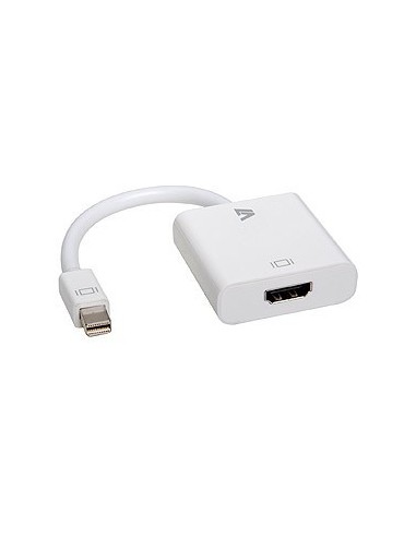 V7 Adaptador de vÍ­deo con conector Mini DisplayPort macho a HDMI hembra 0,17 m blanco