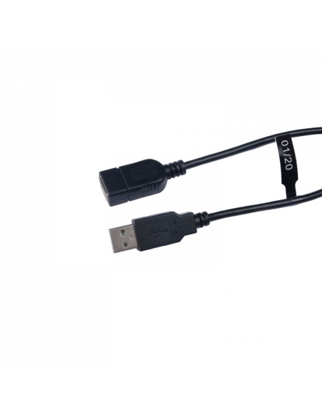 V7 Cable de extensión usb 2.0 tipo-a macho a usb tipo-a hembra 1.8m negro
