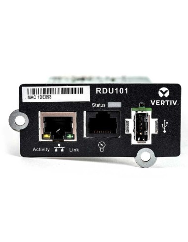 Vertiv IntelliSlot Interno RJ-45, USB Ethernet 100 Mbit s