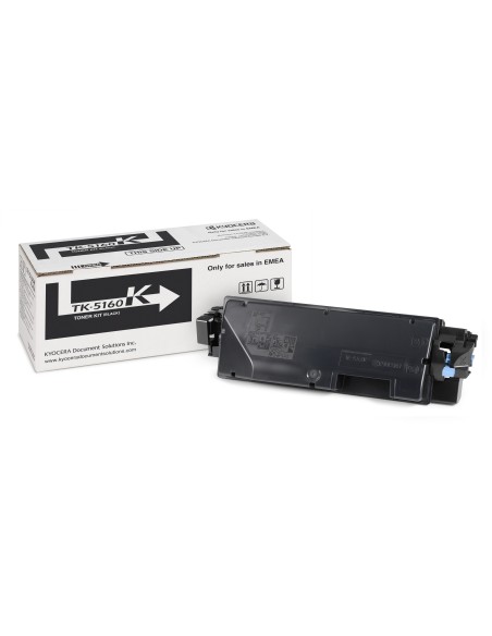 Kyocera tk-5160k toner 1 pieza Original Negro
