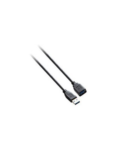 V7 Cable de extensión USB con conector USB 3.0 A hembra a USB 3.0 A macho 3 m 10ft Negro