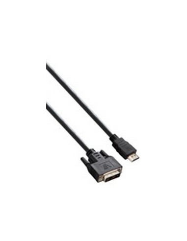 V7 Cable 2 m, HDMI - DVI-D Negro