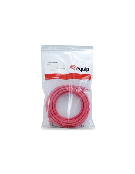 Latiguillo de red equip cat8.1 S FTP 0.5m rojo 608027