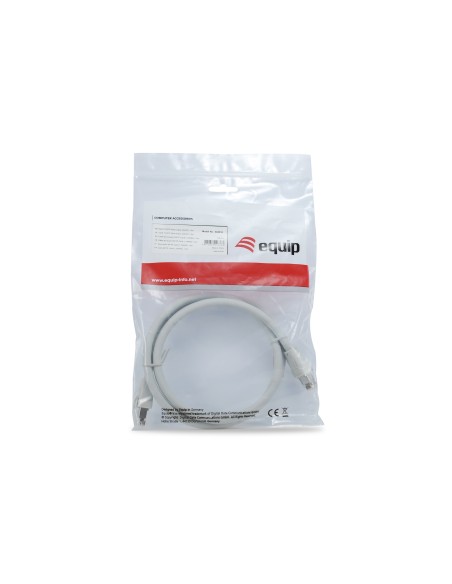 Latiguillo de red equip cat8.1 S FTP 0.5m gris 608017