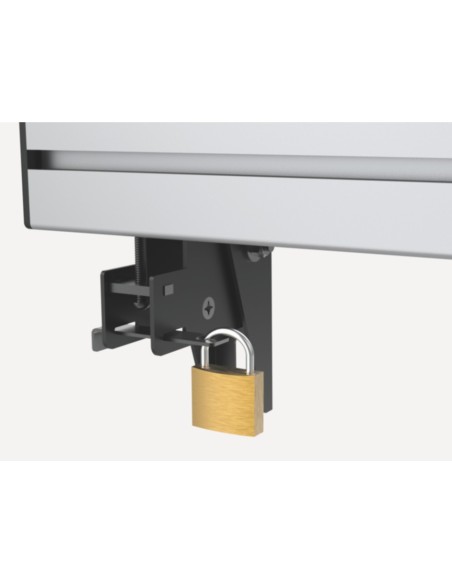 Equip Soporte techo para TV 45P - 55P Negro, Plata