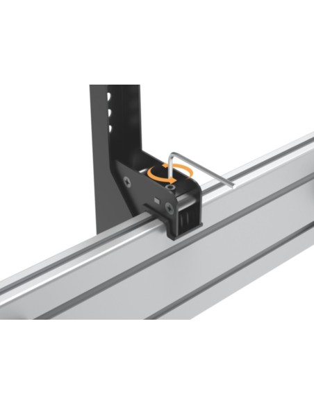 Equip Soporte techo para TV 45P - 55P Negro, Plata