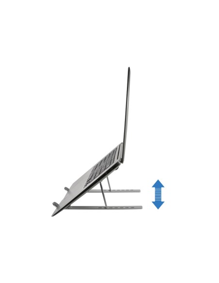 Conceptronic ergo foldable soporte para ordenador portatil 15.6p aluminio
