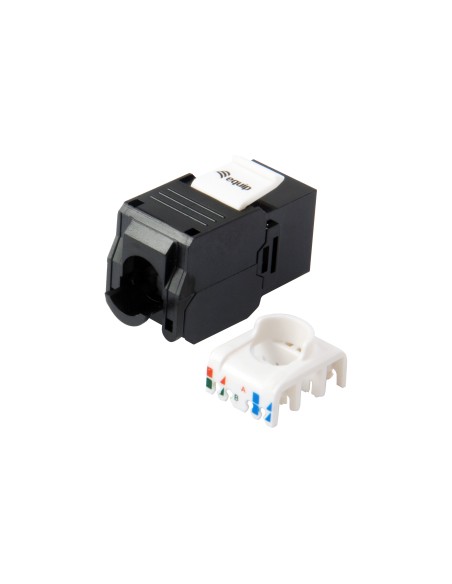 Equip cable gender changer RJ-45, LSA Negro