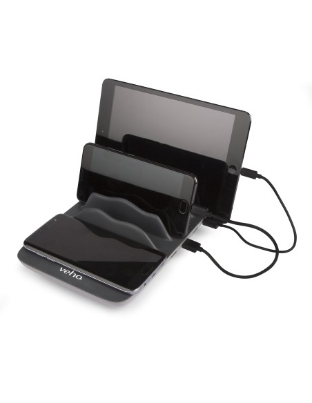 Veho HUB USB 2.0 NÂº Puertos USB 4  Negro