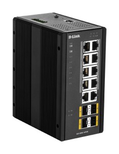 D-Link Gestionado L2 Gigabit Ethernet (10 100 1000) EnergÍ­a sobre Ethernet (PoE) Negro