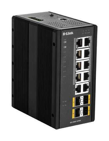 D-Link Gestionado L2 Gigabit Ethernet (10 100 1000) EnergÍ­a sobre Ethernet (PoE) Negro