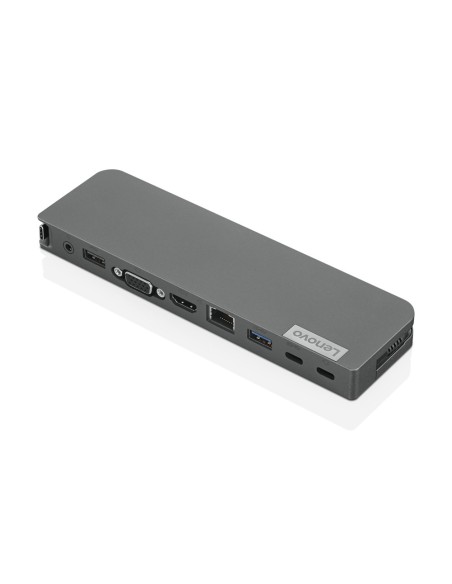Lenovo Mini Dock Alambrico usb 3.2 gen 1 (3.1 Gen 1) type-c gris