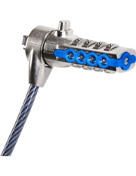 Targus defcon cl cable de seguridad portatil plata