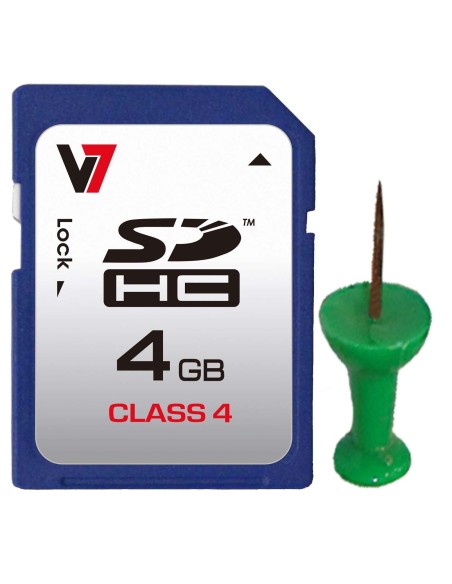 V7 Memoria SDHC 4 GB Clase 4